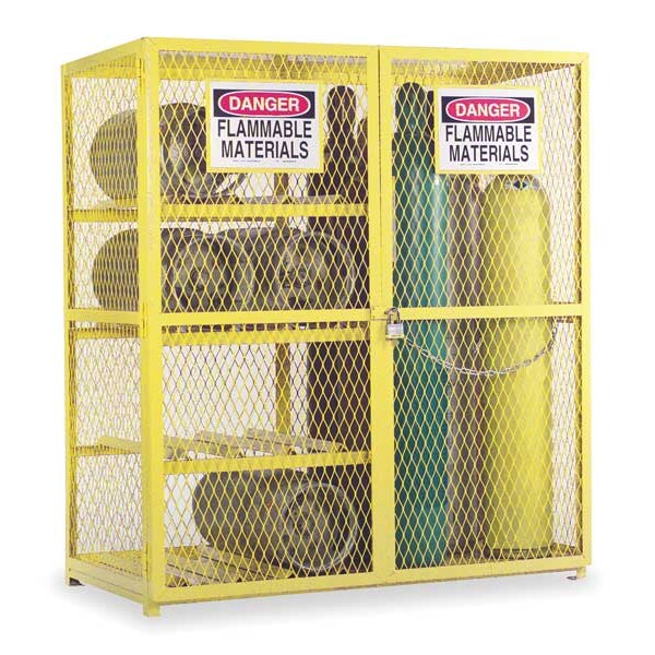 Gas Cylinder Cabinet, 60x30, 14ga