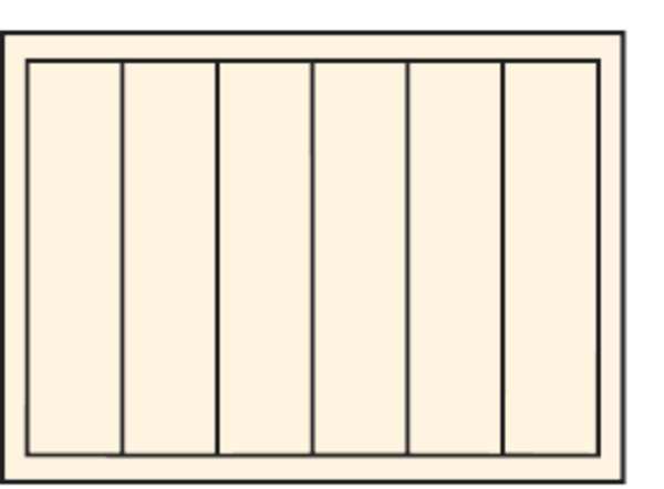 Compartment Drawer with 6 compartments, Steel