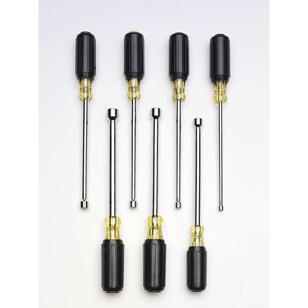 Nut Driver Set, 6-Inch Shafts, 7-Piece