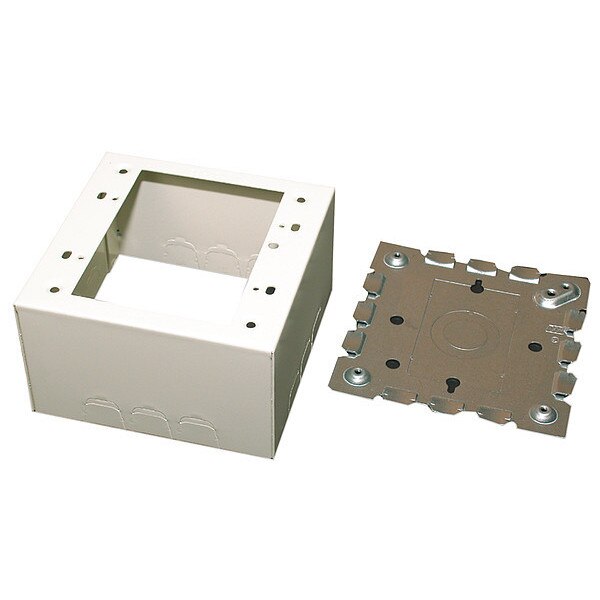 Extra Deep Device Box, Ivory, Steel, Boxes