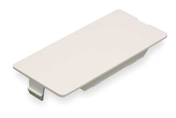 Blank Faceplate, Ivory, PVC, Faceplates