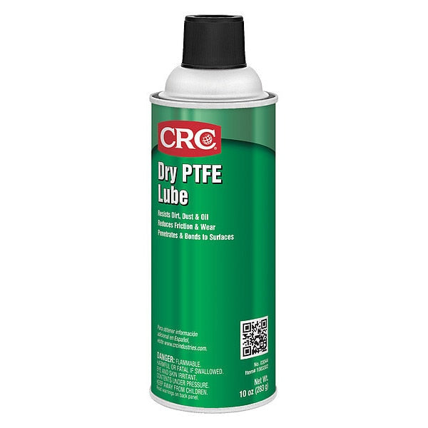 Dry PtFE Lubricant, Aerosol Can, 16 Oz.