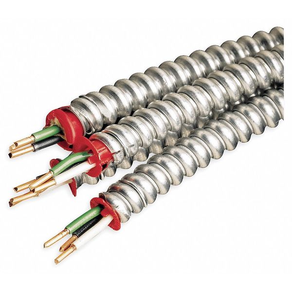 12 AWG 3 Conductor Armored Cable 20A 250 ft. SLVR