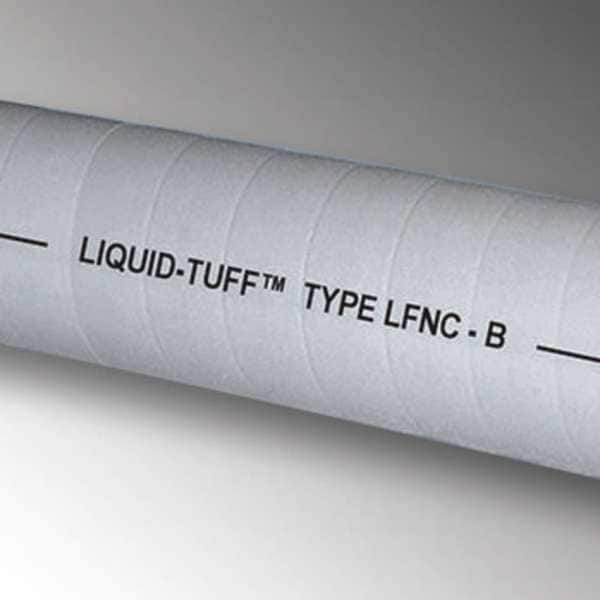 Liquid-Tight Conduit, 3/8 In x 100ft, Gray