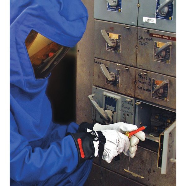 Electrical Gloves, Class 0, Yellow, Sz10, PR