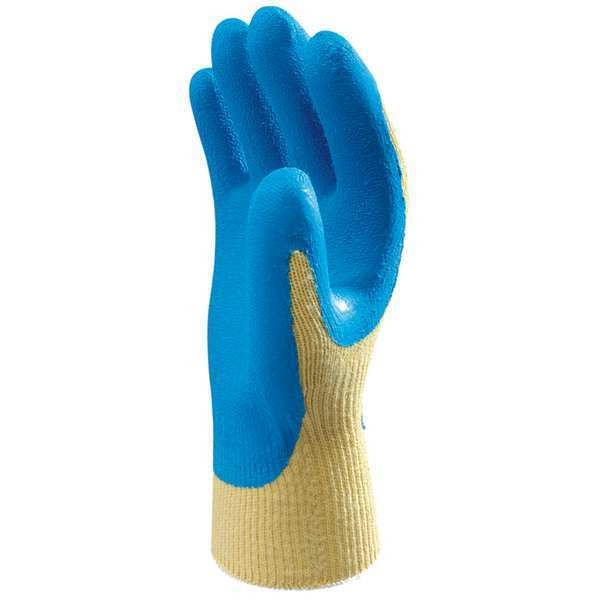 Cut Resistant Coated Gloves, A3 Cut Level, Natural Rubber Latex, 2XL, 1 PR