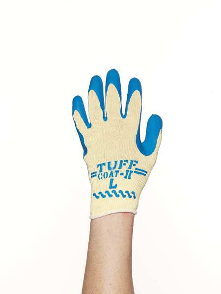 Cut Resistant Coated Gloves, A3 Cut Level, Natural Rubber Latex, M, 1 PR