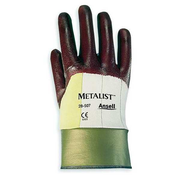 Cut Resistant Coated Gloves, A2 Cut Level, Foam Nitrile, XL, 1 PR