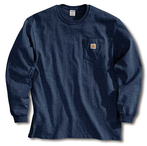 Long Sleeve T-Shirt, Navy, M
