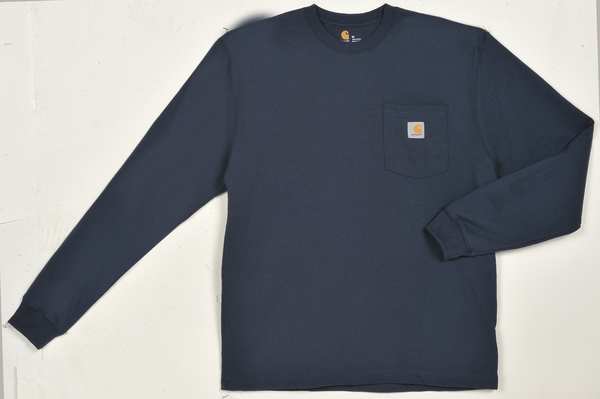 Long Sleeve T-Shirt, Navy, 2XL