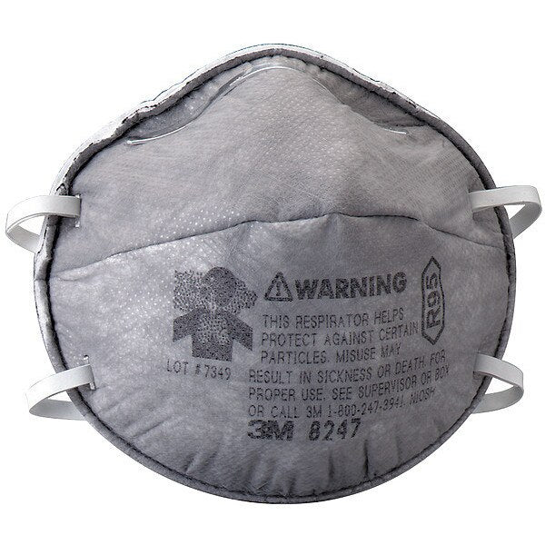 R95 Disposable White Particulate Respirator 20pk.
