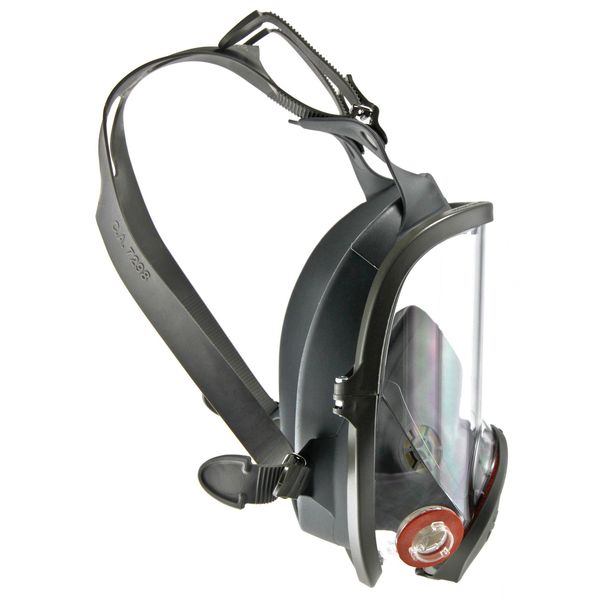 Full Facepiece Reusable Respirator, With Cool Flow Valve, 6000 Series, Size Medium