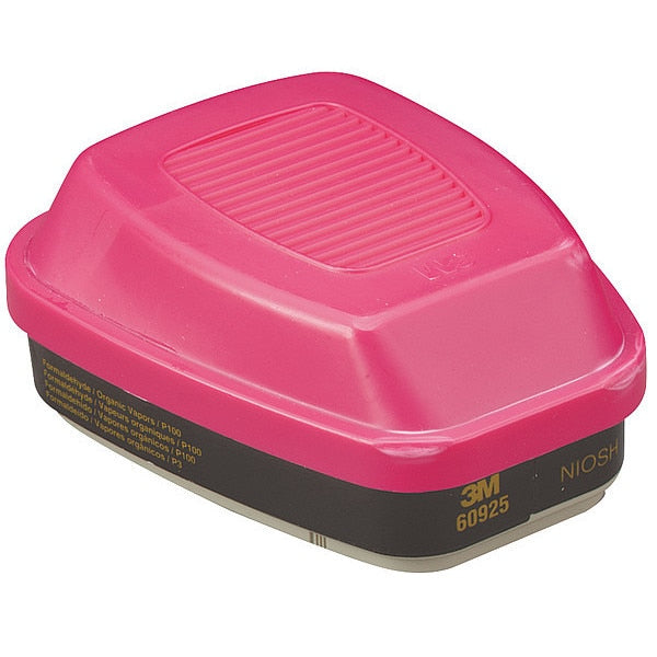 Combination Cartridge/Filter, Bayonet, OV, FM, P100, Black, Magenta, Olive, 2 PK, NIOSH