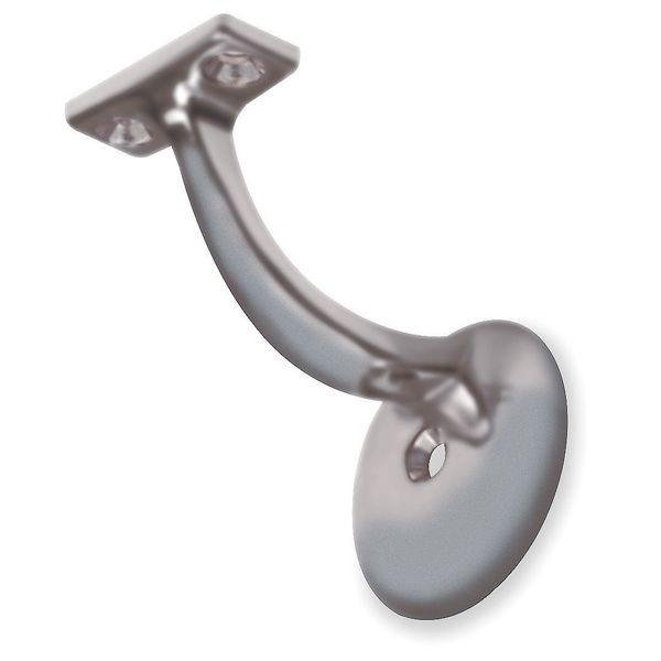 Handrail Bracket, Aluminum, 3 In H
