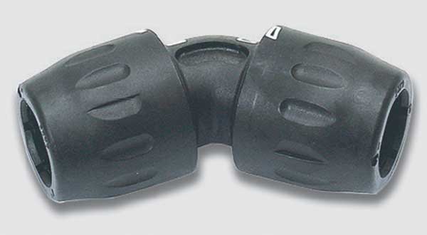 45 Degree Elbow, For 25mm Tubing