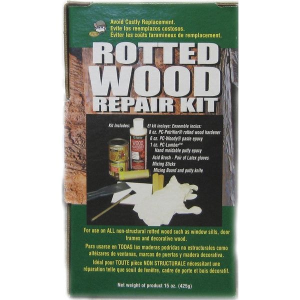Wood Repair Kit, Box, Brown, PC-Rotter Wood Repair Kit