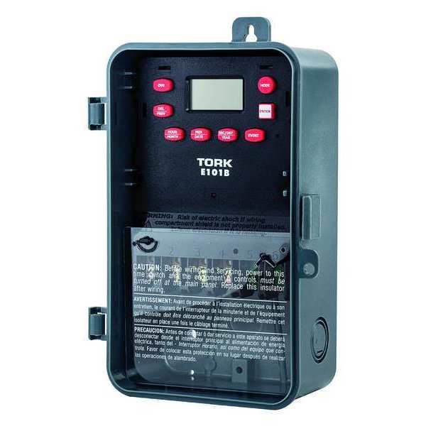 Electronic Timer, 24 hr, DPST