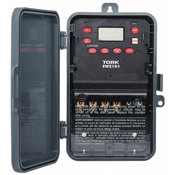 Electronic Timer, Astro 7 Days, SPST