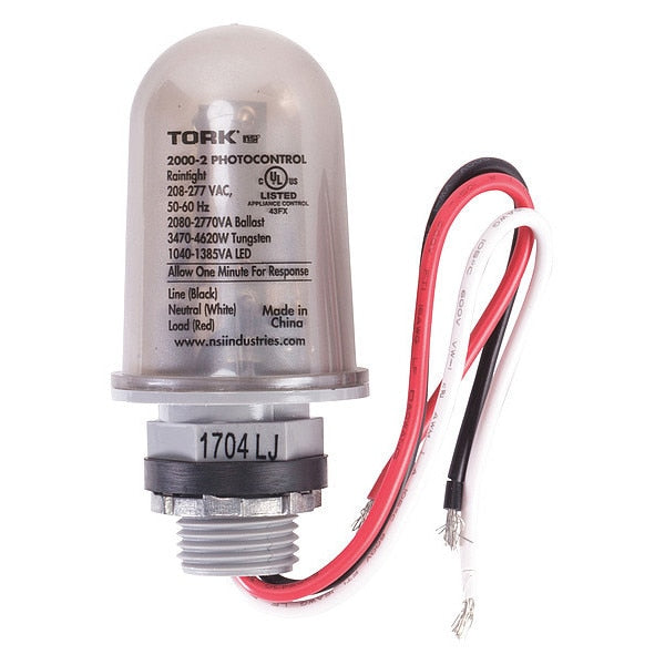 Photocntrl, 1/2In Cndt, Flsh, 208 to 277VAC