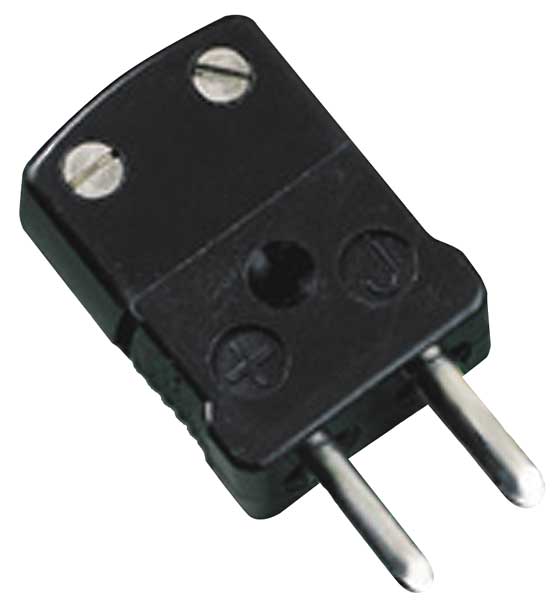 Type J Thermocouple Plug, Mini, PK2