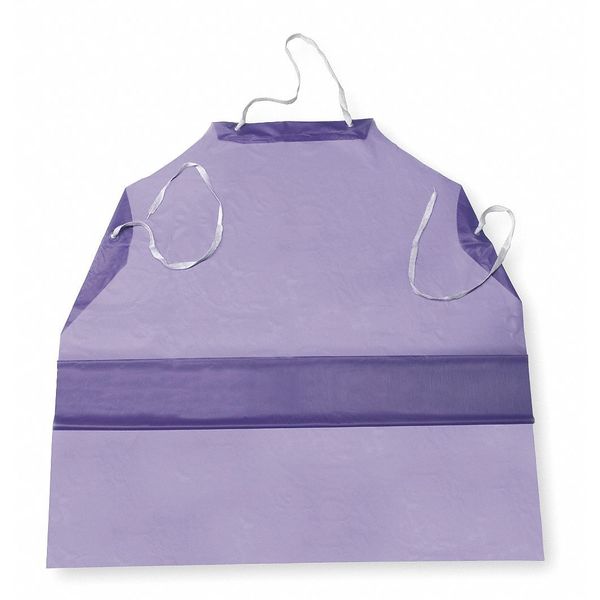 Die Cut Apron, Blue, 47 In. L