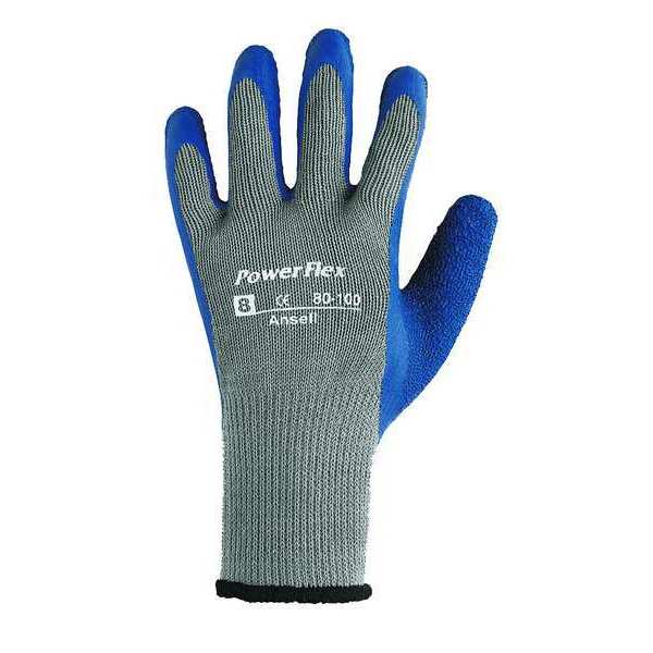 Cut Resistant Coated Gloves, A2 Cut Level, Natural Rubber Latex, S, 1 PR