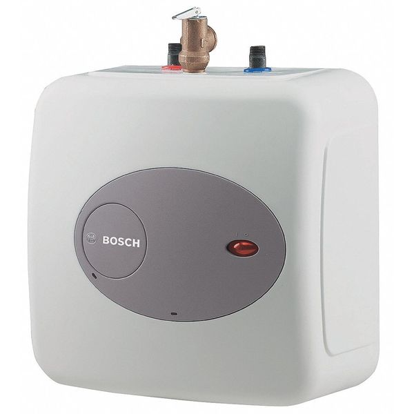 Point-of-Use Water Heater, Wall Mount, 120V AC, 4 gal, 1,440 W, Single Phase, 12.25 in H