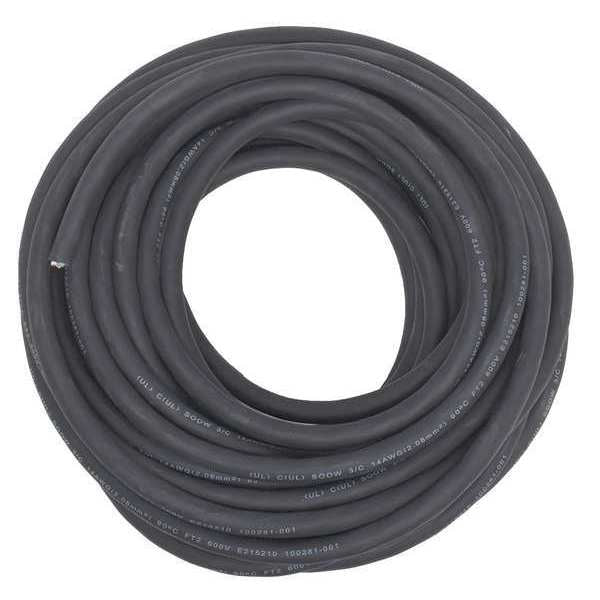 14 AWG 3 Conductor Portable Cord 600V 50 ft. BK