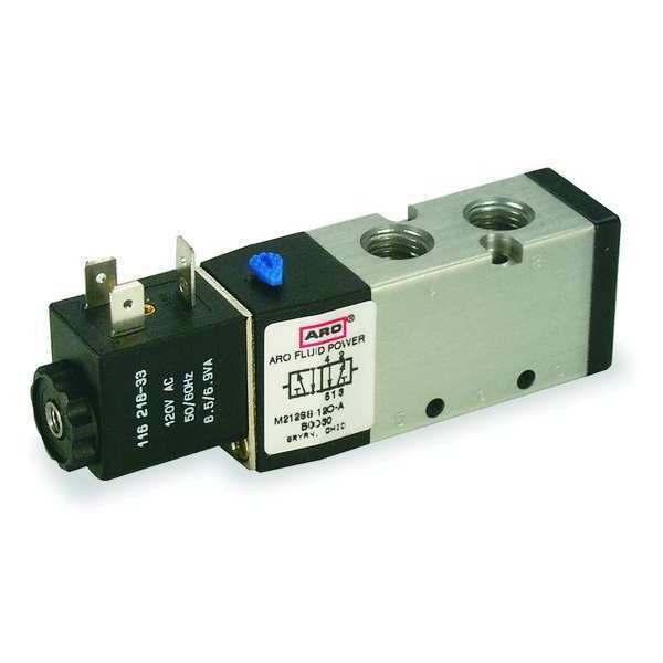 Solenoid Air Control Valve, 1/2 In, 24VDC