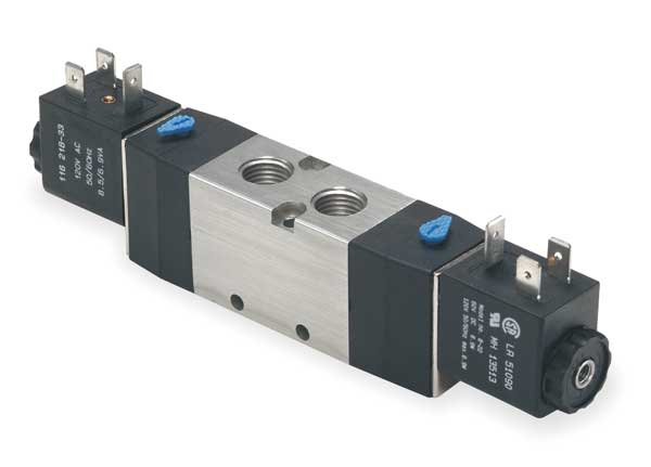 Solenoid Air Control Valve, 1/2 In, 120VAC