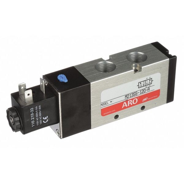 Solenoid Air Control Valve, 3/8 In, 120VAC