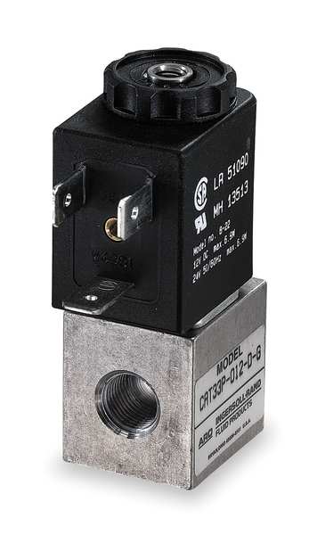 Solenoid Air Control Valve, 1/8 In, 24VDC