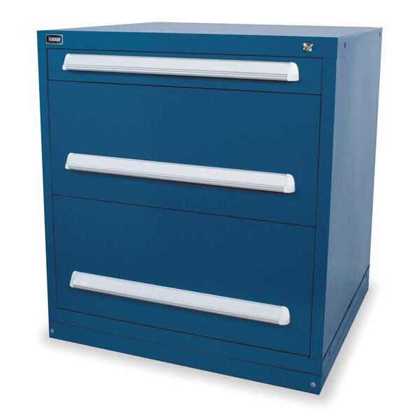 Cabinet Pedestal, 30 x 29-3/4 x 33H, Blue