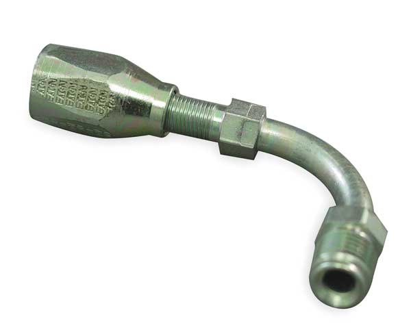 Fitting, Elbow, 13/32 In Hose, 5/8-18 SAE