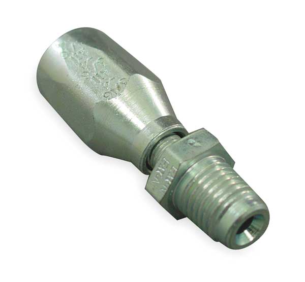 Fitting, Straight, 3/16 Hose, 7/16-20 SAE