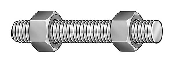 Fully Threaded Stud, 1