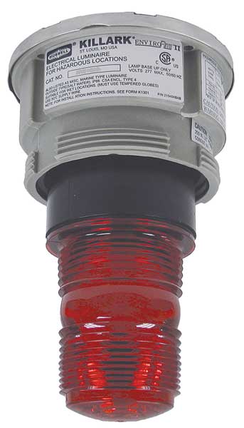 Hazardous Warning Light, Xenon, Red