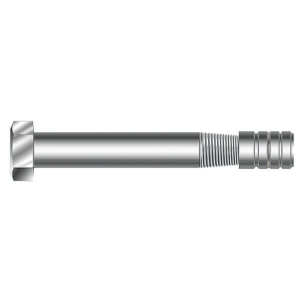 Taper Bolt Removable Anchor Bolt, 5/8 in Dia., 6