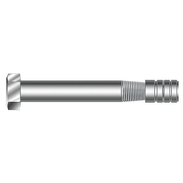 Taper Bolt Removable Anchor Bolt, 5/8 in Dia., 4-1/2