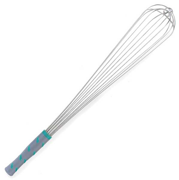 French Whip, L 22 In, Aqua