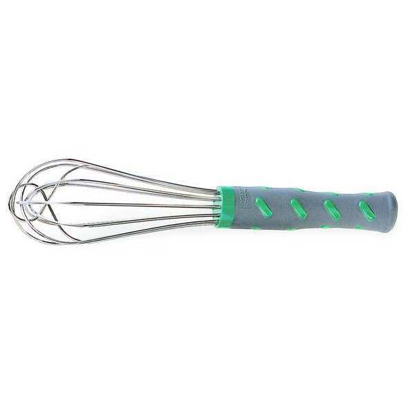 French Whip, L 10 In, Aqua