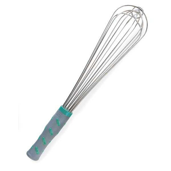 French Whip, L 14 In, Aqua