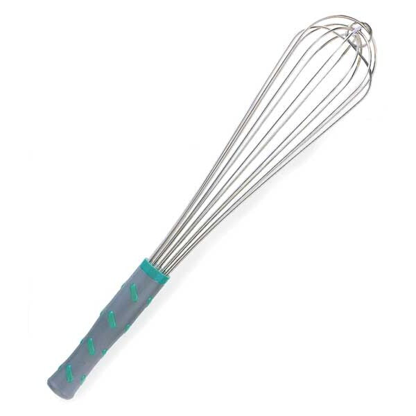French Whip, L 16 In, Aqua