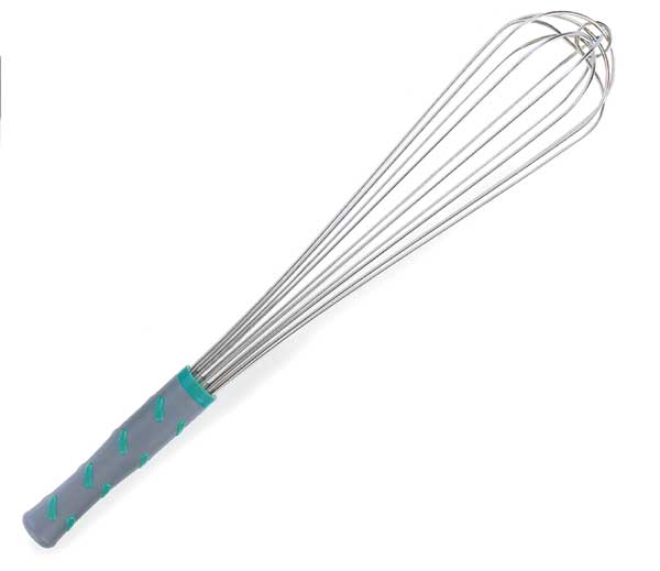 French Whip, L 18 In, Aqua