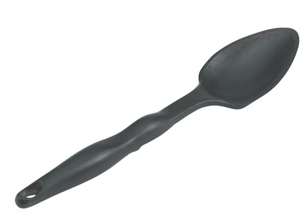Solid High Heat Spoon, Black