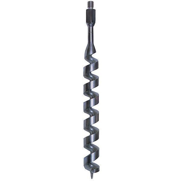 Auger, Flighted, 1 3/4 In, 5/8 In Thread