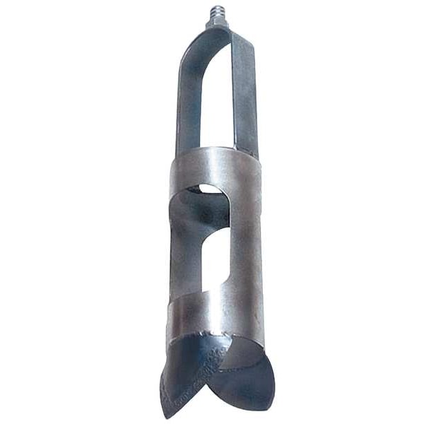 Auger, Mud, Dia 2 1/4 In, 5/8 In Thread, SS