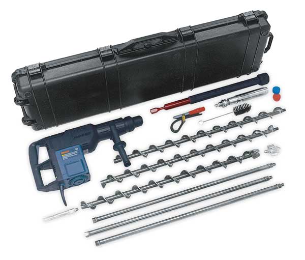 Flighted Auger Kit, Non Powered, Dia 2 In