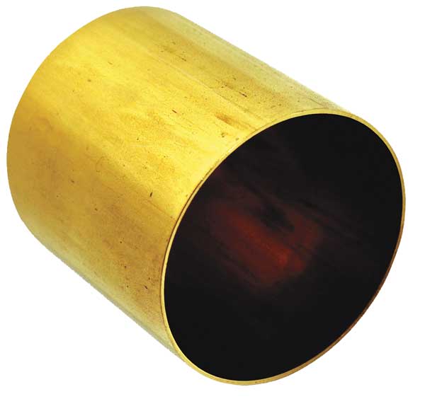 Liner, Dia 2 In, Length 2 In, Brass
