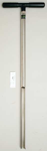 Soil Probe, Open End, 1 1/8 In x 33 In
